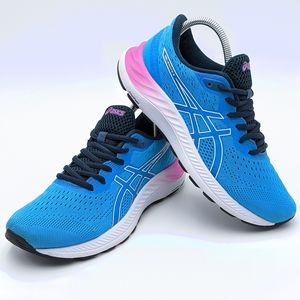 Asics Gel Excite 8 Womens Size 8 Digital Aqua Athletic Running Shoes 1012A916